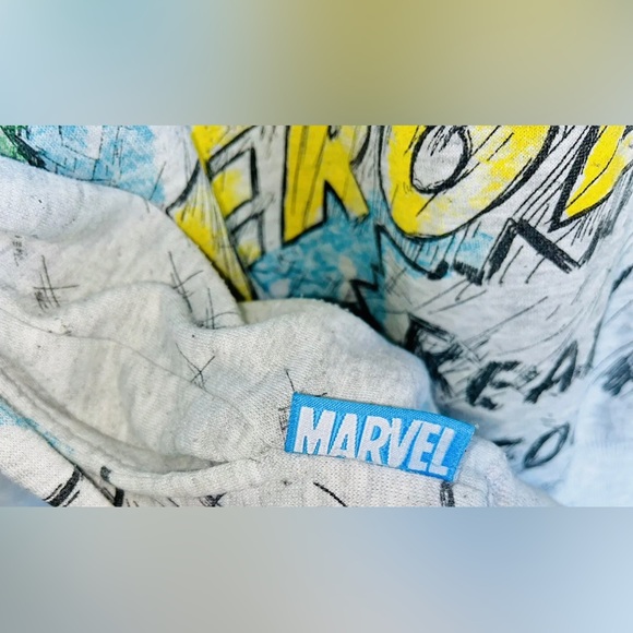 Marvel Heroes Hulk Spiderman Iron Man hoodie size Meduim - Picture 5 of 9